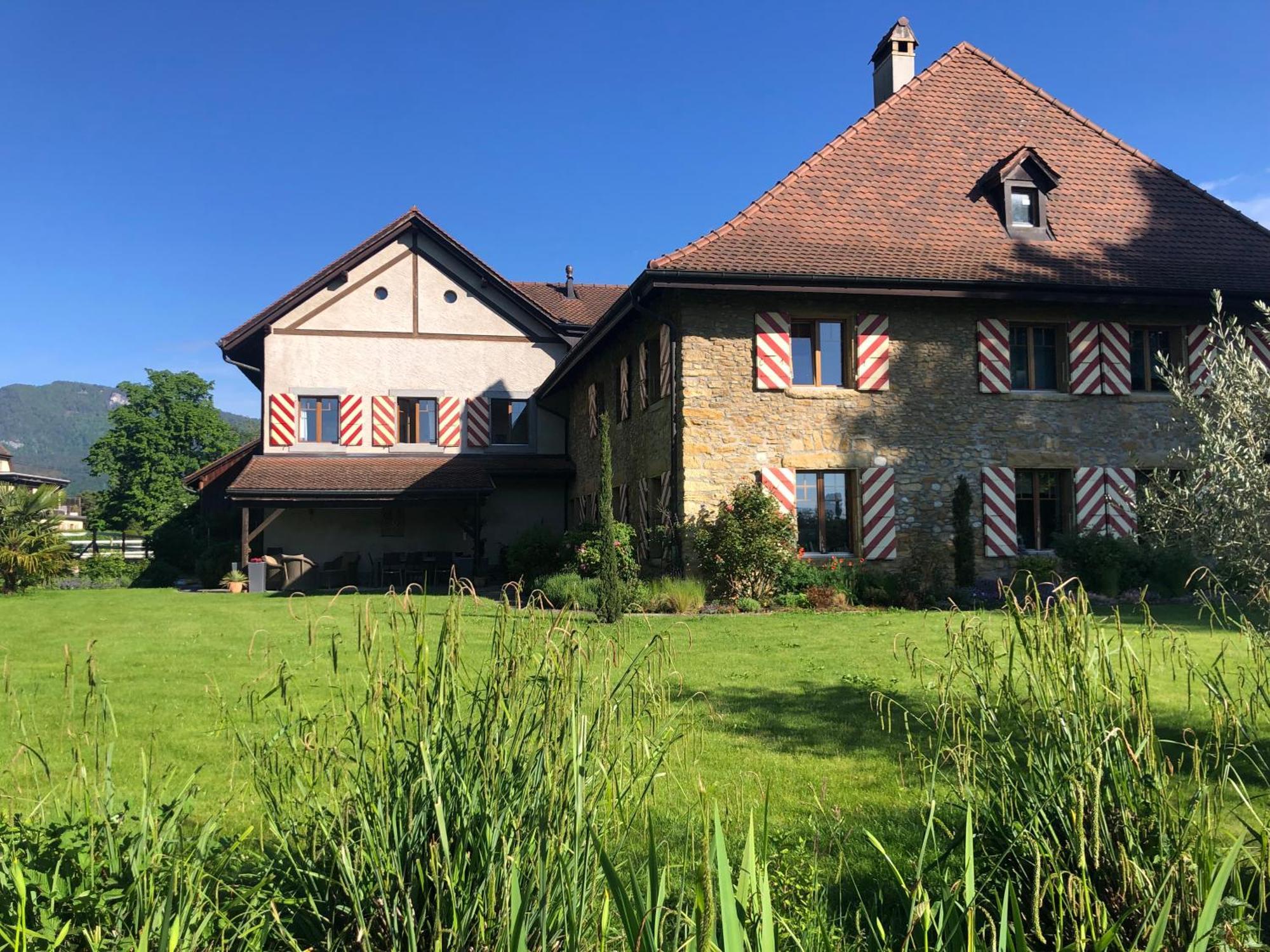 Ferme De Grandchamp Apartment Boudry Exterior foto